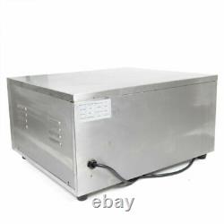 Pizza Oven 1 Deck Electric 2000W Stainless Steel Ceramic Commercial Oven USED