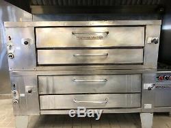 Pizza Oven, Bakers Pride, Gas Double Deck, Model Y600, Great Price