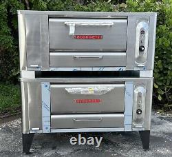 Pizza Oven Blodgett 1000 Double Stack Nat. Gas Or Lp TESTED