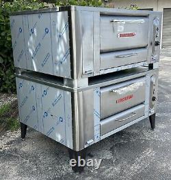 Pizza Oven Blodgett 1000 Double Stack Nat. Gas Or Lp TESTED