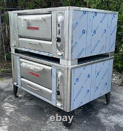 Pizza Oven Blodgett 1000 Double Stack Nat. Gas Or Lp TESTED