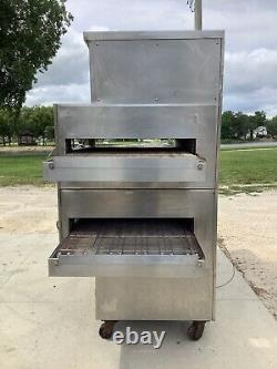 Pizza Oven Conveyor Middleby Marshall PS360 Double Stack Nat Gas Tested