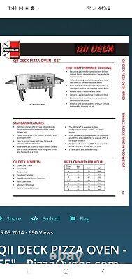 Pizza Oven- conveyor Natural gas