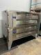 Pre-owned Baker's Pride Y-600 Deck Pizza Oven Double Stack Warranty