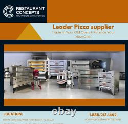 Pre Pride Y-602 Double Deck pizza oven gas remanufactured withwarranty