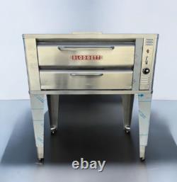 Pre-owned Blodgett 911P Single Deck Pizza Oven Natural- Propane Gas