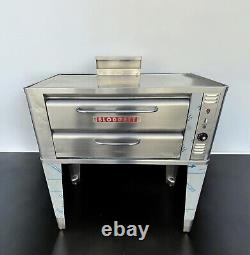 Pre-owned Blodgett 911P Single Deck Pizza Oven Natural- Propane Gas