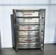 Pre-owned Blodgett 911p Triple Deck Pizza Oven Natural- Propane Gas