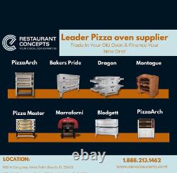 Pre-owned Mo 23P Double Deck Pizza oven Gas or Propane withwarranty