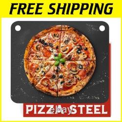 Premium 0.25 Thick Pizza Baking Steel for Perfect Crusts 16x13.4