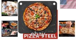 Premium 0.25 Thick Pizza Baking Steel for Perfect Crusts 16x13.4
