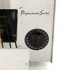 Professional Series PS75891 Stainless Steel 12 Pizza Baker Frozen Food Oven w