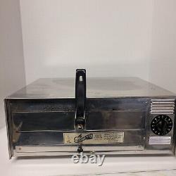 Rare Red Baron Pizza Commercial Counter Top Pizza Oven 1400 Watt Tested