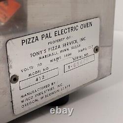 Rare Red Baron Pizza Commercial Counter Top Pizza Oven 1400 Watt Tested