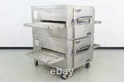 Reconditioned Lincoln 1000 32 Double Deck Gas Conveyor Pizza Oven 560697