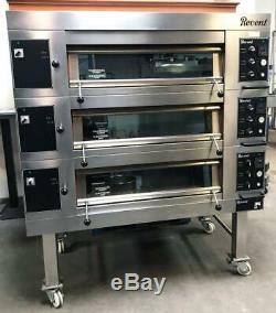 Revent 649 Hc Bakery Restaurant Kitchen Equipment 3 Deck Electric Pizza Oven