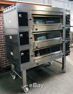 Revent 649 Hc Bakery Restaurant Kitchen Equipment 3 Deck Electric Pizza Oven