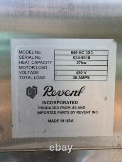 Revent Deck Oven, Model 649 3x3200HC
