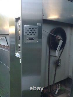 Revolving deck pizza oven, gas fired Marsal