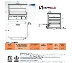 Sierra Range SRPO-36G Countertop Gas Pizza Oven with Ceramic Decks 36 wide