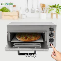 Single Deck Commercial Electric Pizza Oven Cake Bread Baking Ovens Industrial