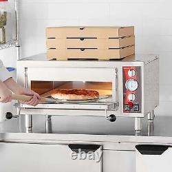 Single Deck Countertop Pizza/Bakery Oven 1700W, 120V