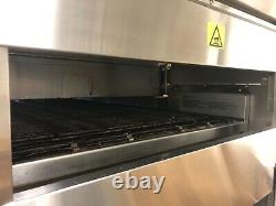 Slightly Used XLT 3255 Triple Deck Pizza Natural Gas Conveyor Oven