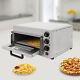 Stainless Steel Single Deck Toaster Baking Electric Pizza Oven With Time Control