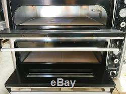 Super Pizza Electric Pizza Oven Double Deck Stone Baked 2 X 4 X 12 Pizza
