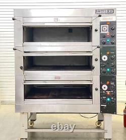 Sveba Dahlen 3-Deck Oven 600F Convection 240/208V Pizza Bread Bagel Gemini