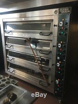 Sveba Dahlen Gemini DC-33 Commercial Electric Classic Deck Pizza Oven