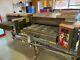 Two Italforni Stone Industrial Restaurant Gas Conveyor Pizza Oven