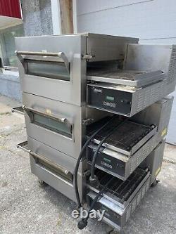 Triple Stack LINCOLN Electric Conveyor Pizza Oven wide BELT 3 Ovens