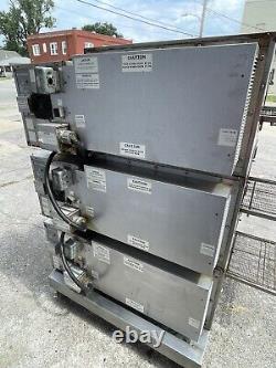 Triple Stack LINCOLN Electric Conveyor Pizza Oven wide BELT 3 Ovens