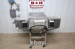 TurboChef HhC 2020 High Speed Impingement Conveyor Pizza Oven with Mobile Stand