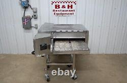 TurboChef HhC 2020 High Speed Impingement Conveyor Pizza Oven with Mobile Stand