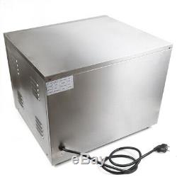 USD Electric 3kw Pizza Oven Double Deck Commercial Stainless Steel Pizza Toaster