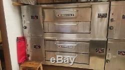 USED Bakers Pride DS990 Pizza Oven Double Deck Natural Gas 140,000 BTU