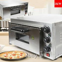 USED! Deck Electric 2000W Stainless Steel Durable Ceramic Commercial Pizza Oven