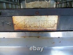 USED Peerless 2324P 41 Gas Pizza Deck Oven, Four Deck, (8) 16 Pizza Capacity