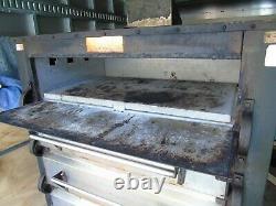 USED Peerless 2324P 41 Gas Pizza Deck Oven, Four Deck, FOR PICKUP ONLY IN VA