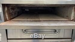 Used Bakers Pride 251 Natural Gas Pizza Deck Oven Single Deck 36