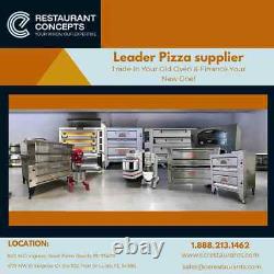 Used Bakers Pride 252 Double Deck Pizza oven Gas or Propane withwarranty