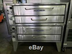 Used Bakers Pride 4152 Natural Gas Double Deck Pizza Oven