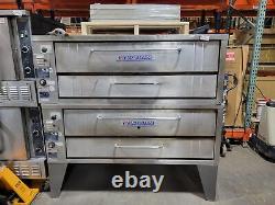 Used Bakers Pride 451 Gas Double Deck Pizza Oven