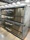 Used Bakers Pride 452 Double Deck Pizza Oven With Legs Warranty Included