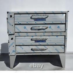 Used Bakers Pride 452 Double Deck Pizza oven Gas or Propane withwarranty