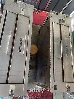 Used Bakers Pride Y600 Pizza Oven double deck