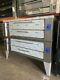 Used Bakers Pride Y602 Gas Double Deck Pizza Oven