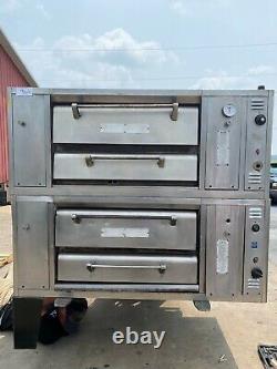 Used Bari M6PS Pizza Double Deck Oven